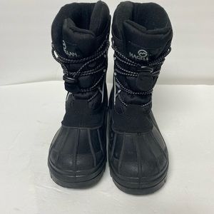 Magellan Outdoors Kids Black Rain & Snow Boots
